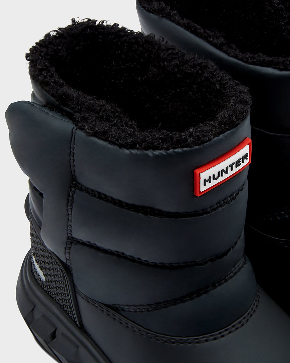 Botas De Neve Hunter Criança Pretas - Original Little Insulated - 94PNUSQGI